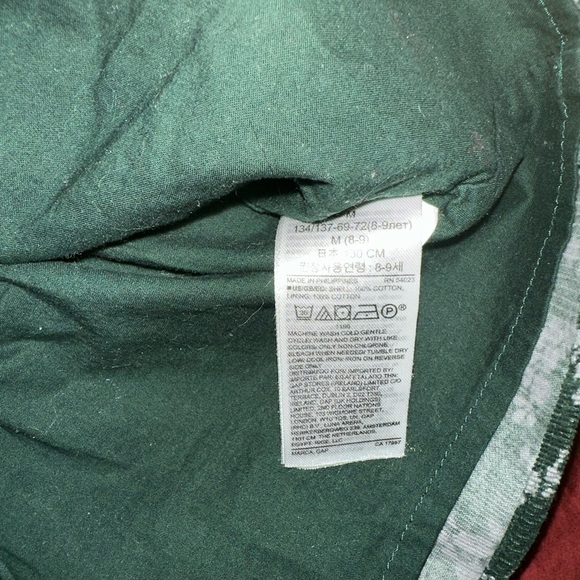 GAP Girls Cotton Corduroy Floral Print Dresss - Picture 4 of 5